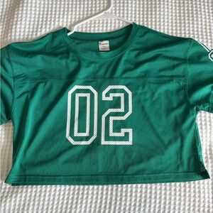 Women’s Green Cropped Jersey